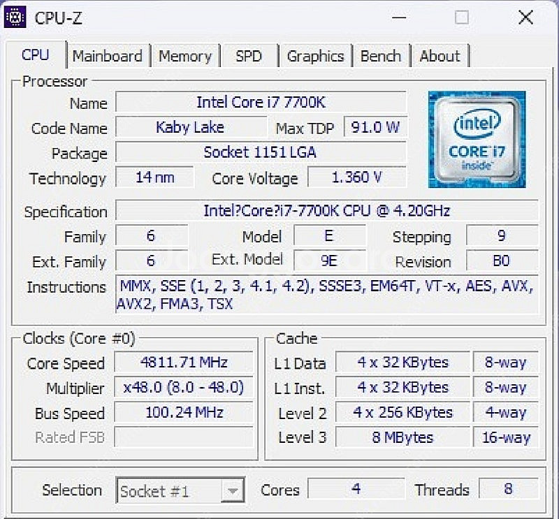 i7-7700k tuf z270 ddr4 64gb--4