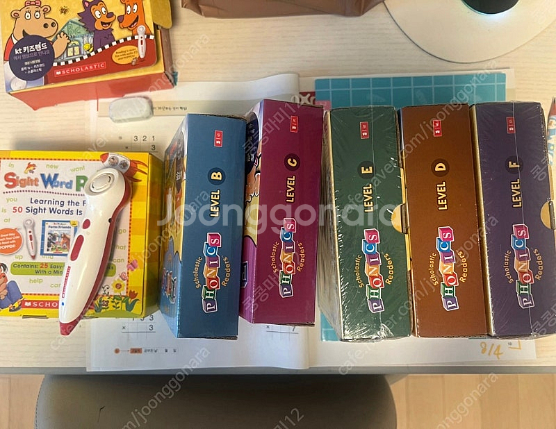 스콜라스틱 파닉스+워크북+팝펜+사이트워드--0