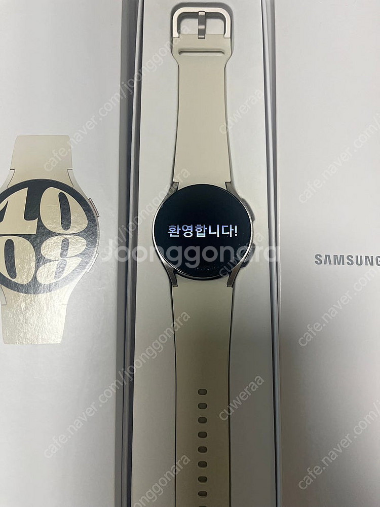 갤럭시워치6 40mm 골드 와이파이--0