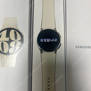 갤럭시워치6 40mm 골드 와이파이