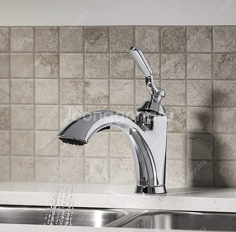 새상품) 콜러(KOHLER) 크롬 풀아웃 수입 수전 (...--0