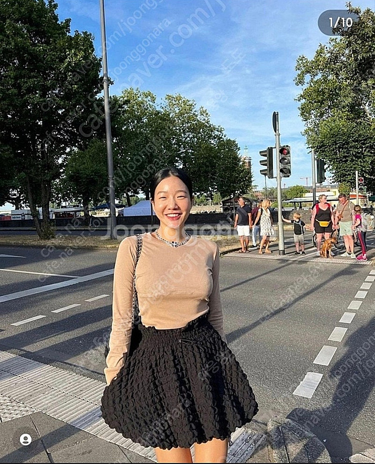매니모어몽 볼륨 스프링스커트(쿨거래시 택포로 보내드려요--0