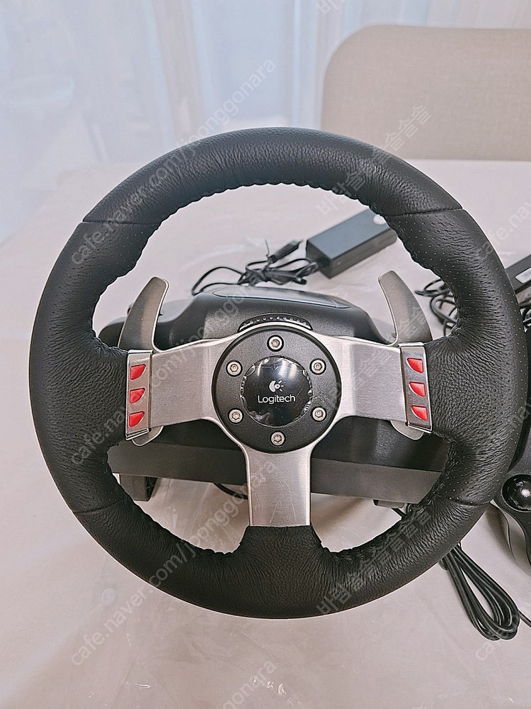 로지텍 G27 레이싱 휠--1