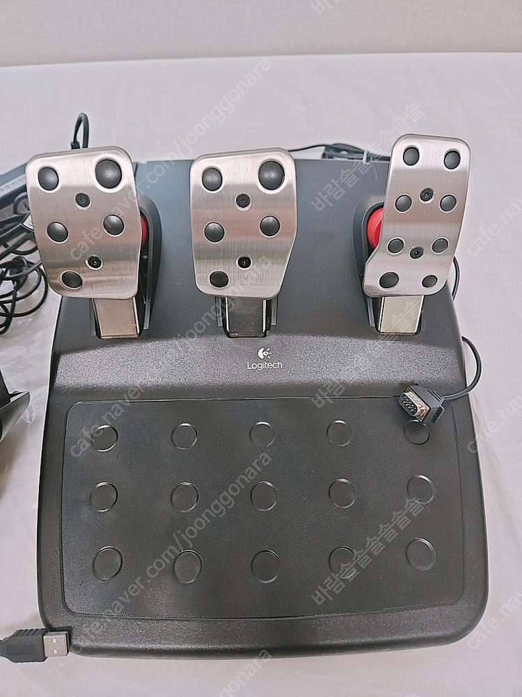 로지텍 G27 레이싱 휠--3