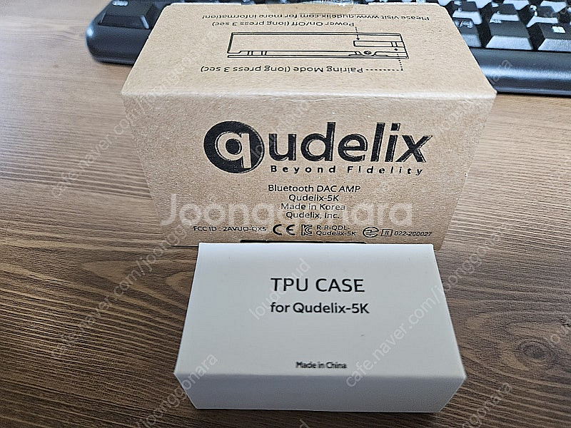 큐델릭스 5K (Qudelix-5K) + TPU케이스 ...--2