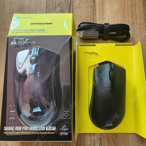 커세어 SABRE RGB PRO 무선