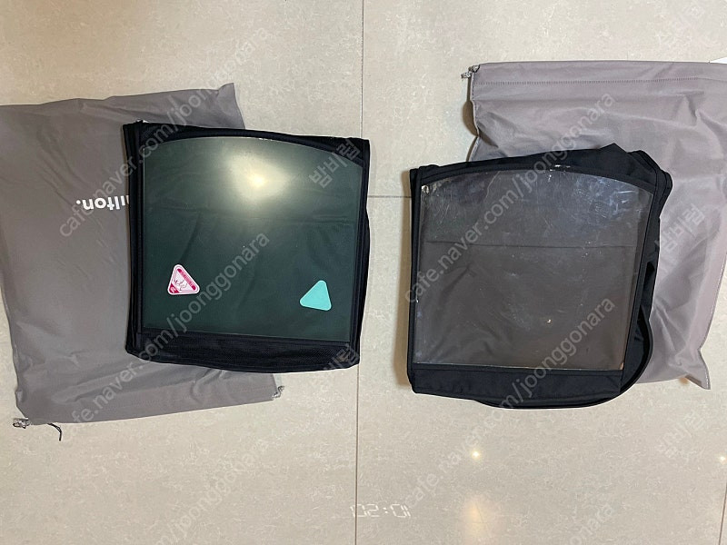 해밀턴 오토폴딩 유모차 이미지