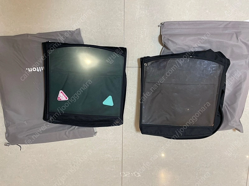 해밀턴 오토폴딩 유모차 이미지