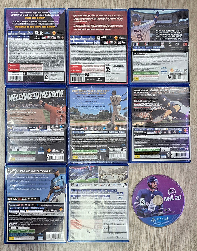 MLB 더쇼 20 18 17 16 15 피파19/NHL...--1