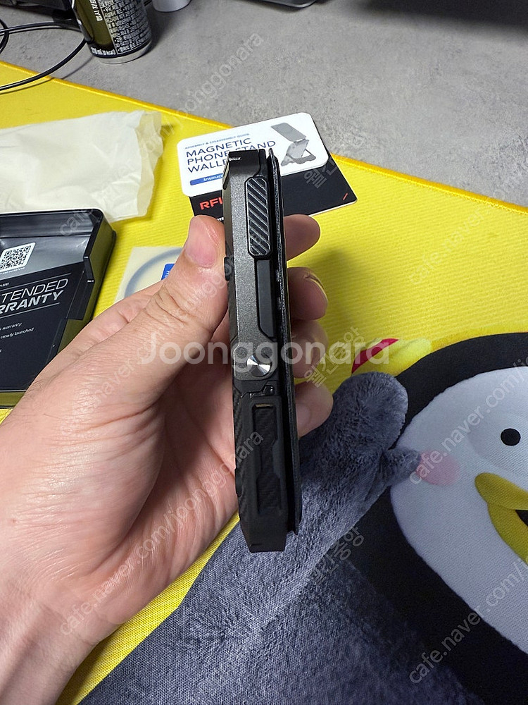 (새상품) supcase 아이폰 맥세이프 마그네틱 삼각...--3
