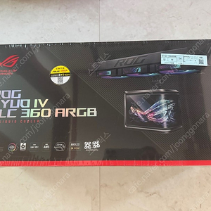[미개봉] ASUS ROG Ryuo IV SLC 360 ARGB 신형 수냉쿨러 판매합니다