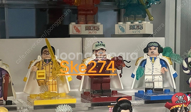 커스텀 레고 크파 원피스 3대장 판매--0