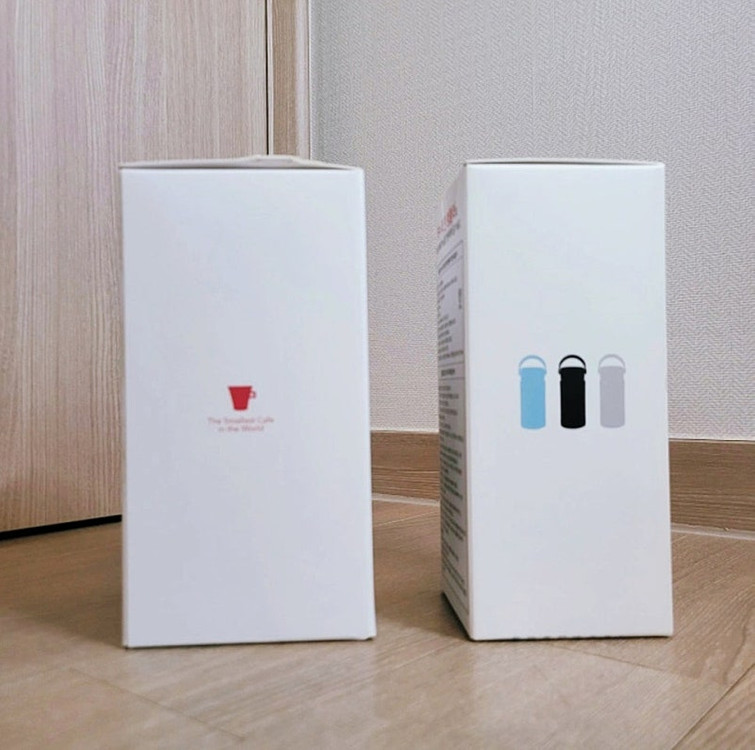 (미개봉)카누 텀블러 3박스+틴케이트 1박스--7