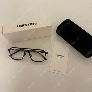 하이스터 테드(브라운) 긱시크스타일 안경 팝니다