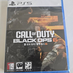 ps5 콜오브듀티 블랙옵스6 미개봉