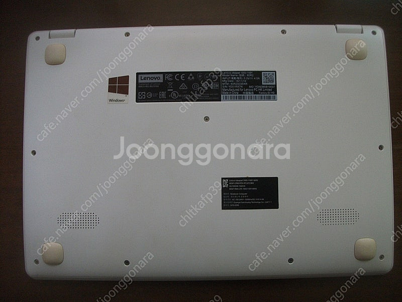 레노버 100s 3.5만팝니다 실사용 10시간미만--4