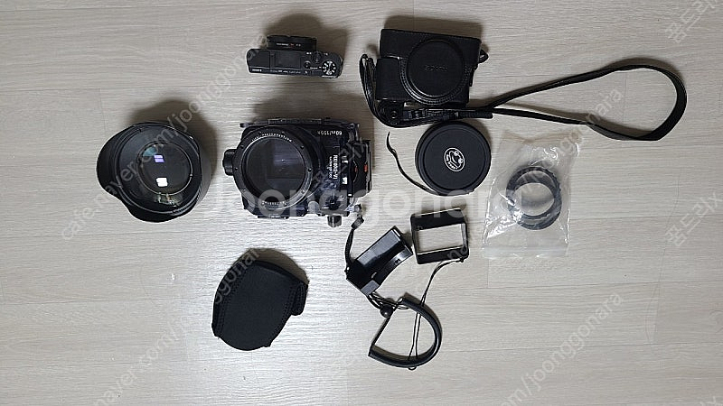다이빙카메라 셋트 rx100m5a 씨프로그 방수하우징--0