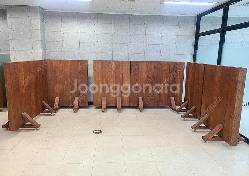 주문제작 핸드메이드 원목 파티션 6개(대4, 중2)--4