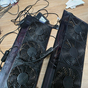 광풍 냉각팬3구