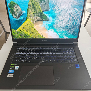 한성 보스몬스터 GTX73 N9X7Q24 팝니다 i9 RTX4070