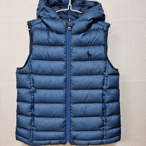 헤지스 키즈 다운 패딩 조끼 사이즈 120(7Y)