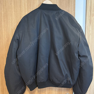 오프화이트 봄버 블루종 패딩 보머 xl 가격내림