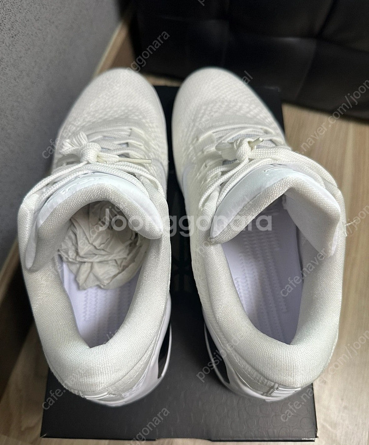 코비9 엘리트 로우 265 화이트 새제품--3