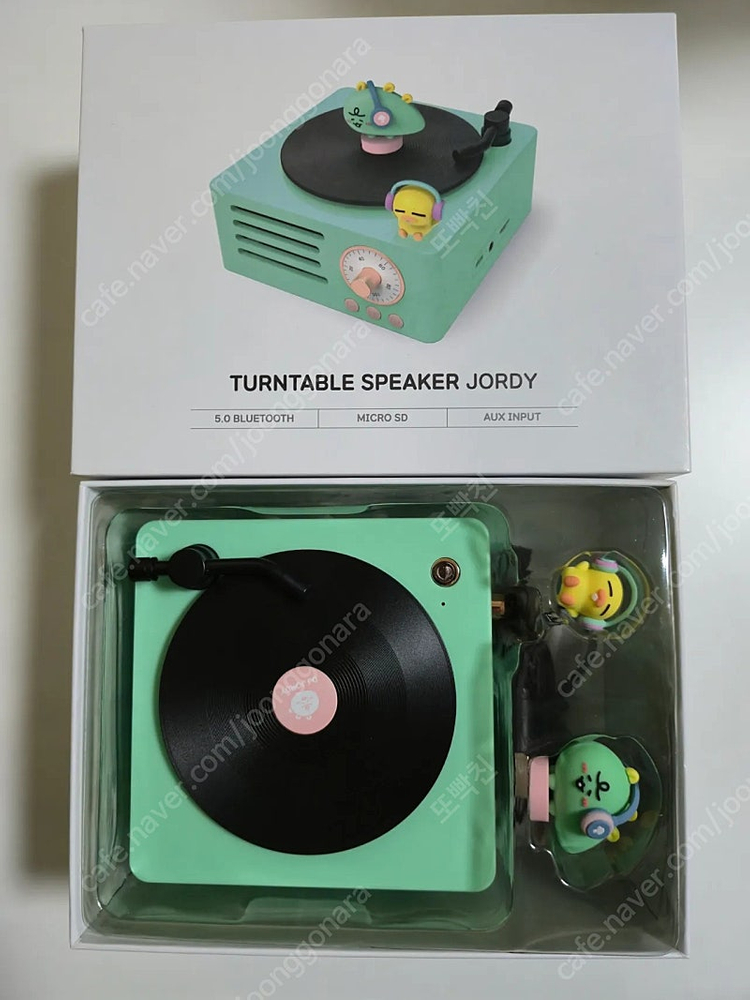 카카오 니니드 죠르디 턴테이블 블루투스 스피커--1
