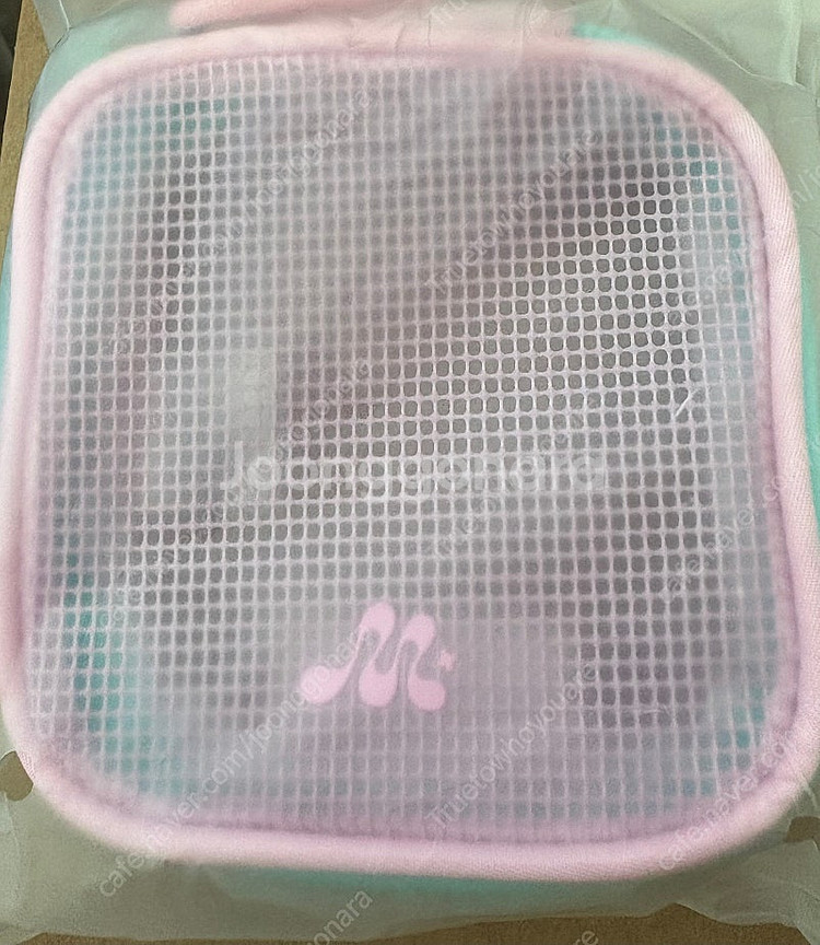 마몽드 핑크 메쉬 파우치 5000원 / 민초몬 키링 5...--1