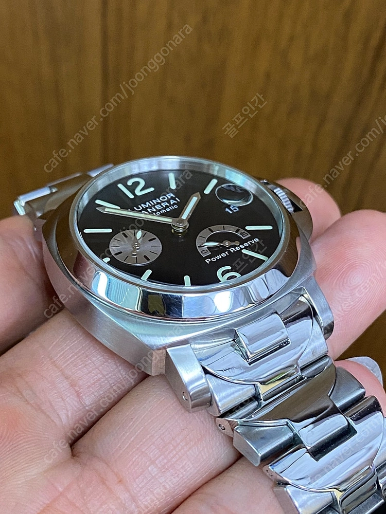 파네라이 126 40mm pam00126 브레이슬릿 파워리져브 올드팸 이미지