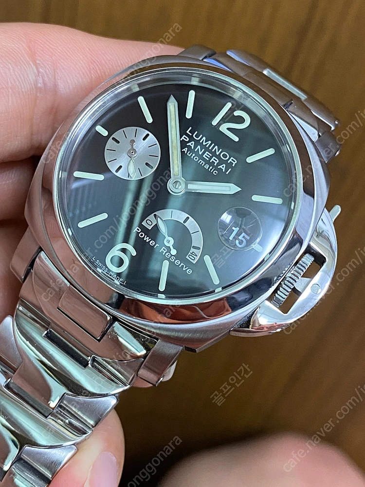 파네라이 126 40mm pam00126 브레이슬릿 파워리져브 올드팸 이미지