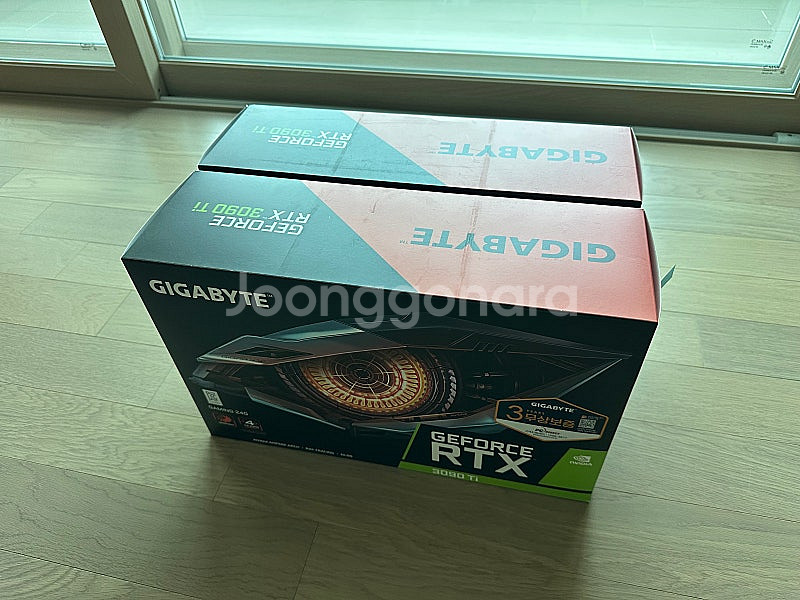 기가바이트 RTX 3090ti 2개 - 상태 최상--6