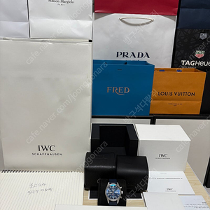 IWC 파일럿 크로노그래프 41 신형 청판시계 풀구성 판매