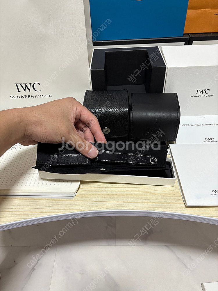 IWC 파일럿 크로노그래프 41 신형 청판시계 풀구성 ...--7