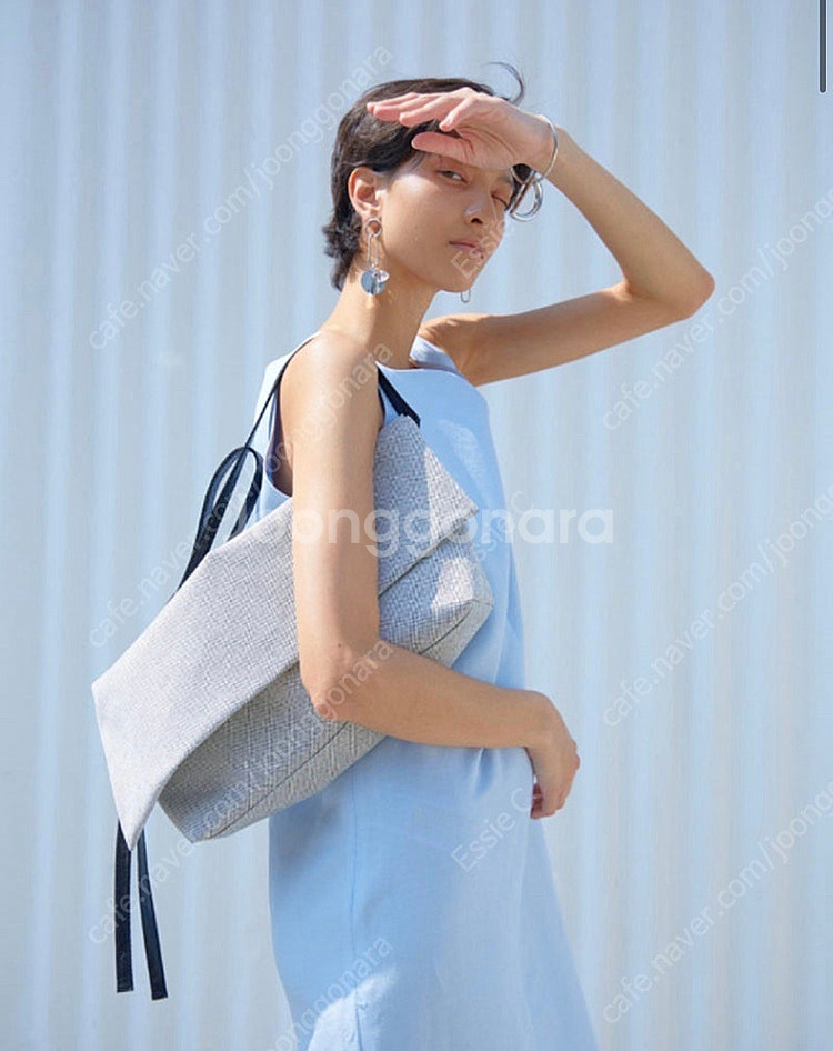 에콘 오투백 허니콤그레이 숄더백--0