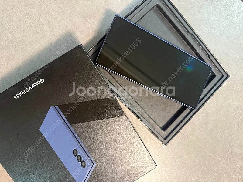 갤럭시Z폴드6 512gb 블루 S급 급매--5