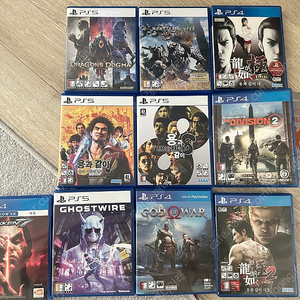 PS4,5 플스 게임 팝니다.