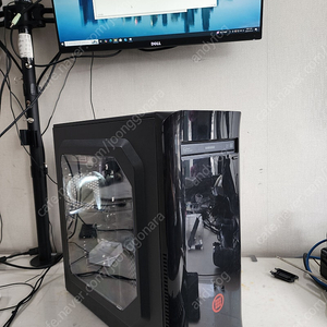 본체 i3-4170 / ASUS H61 / GTX750Ti / D3 8GB ram / 120GB ssd / 미들케이스 / 600와트 파워 / 블랙
