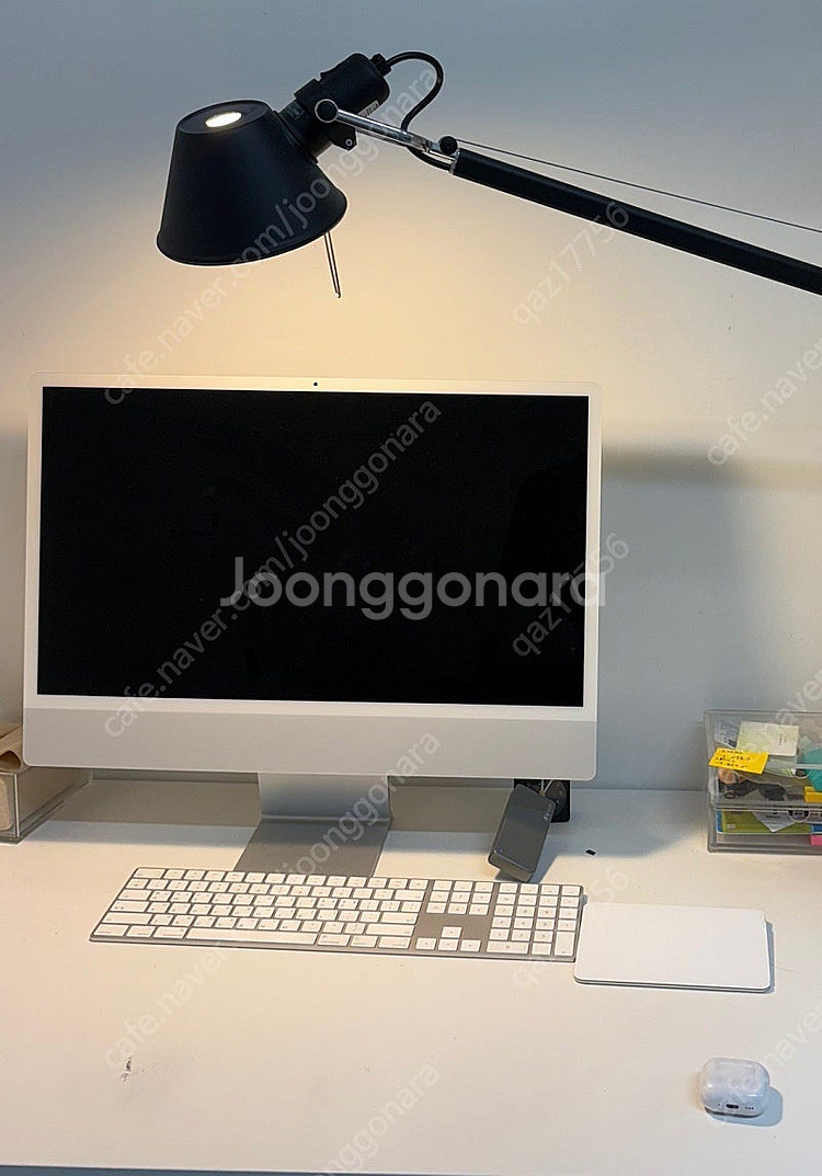 애플 아이맥 M1 실버 메모리8GB 256GB 박스O ...--0