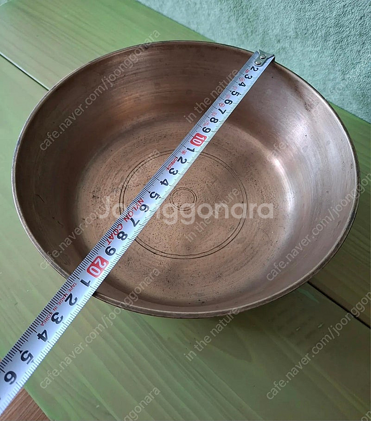 놋 푼주2개. 옥식기 1개--1