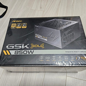안텍 GSK 850W 80+GOLD 풀모듈러 ATX 3.1 파워서플라이 미개봉 새제품