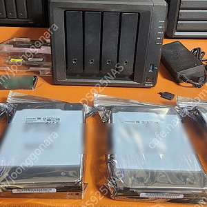 시놀로지DS423+MG07 48TB + 램 6G + M.2 512G
