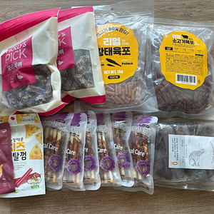 강아지 간식 일괄 3kg 상당