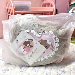산리오 슈가바니즈 파우치 스티커 스트랩