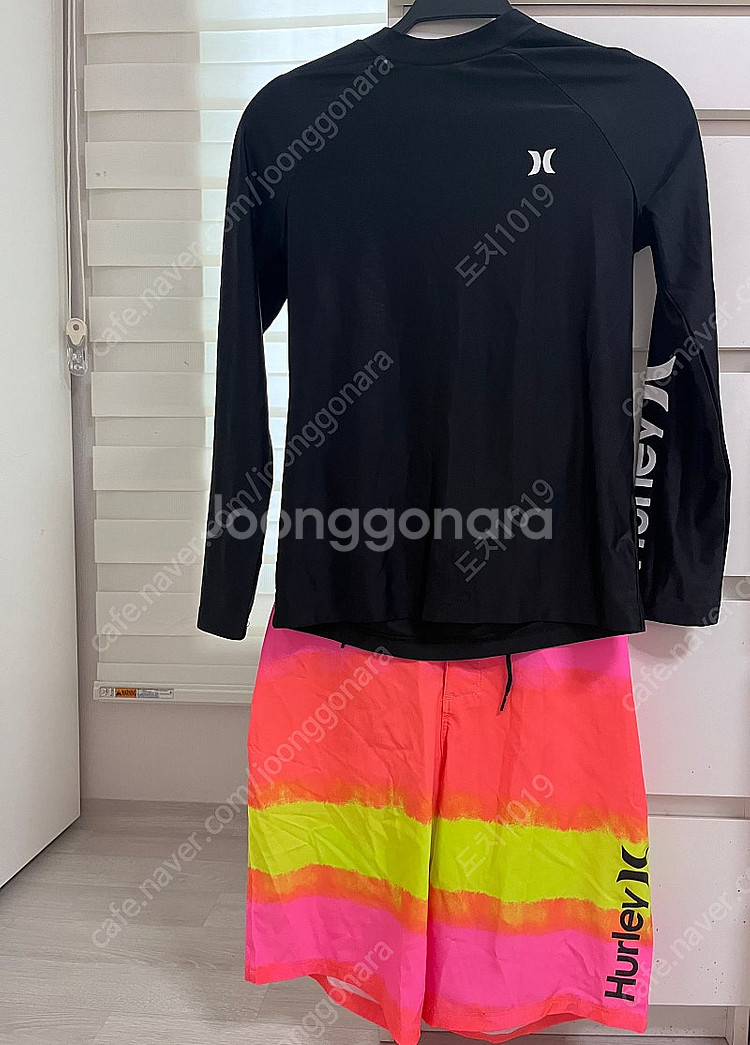 헐리 hurley 래시가드 키즈 L사이즈--0