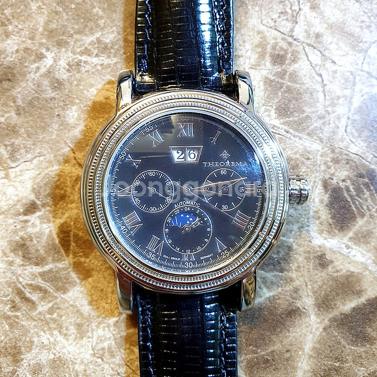 저먼 도마뱀 가죽시계줄 18MM 20MM BLACK--5