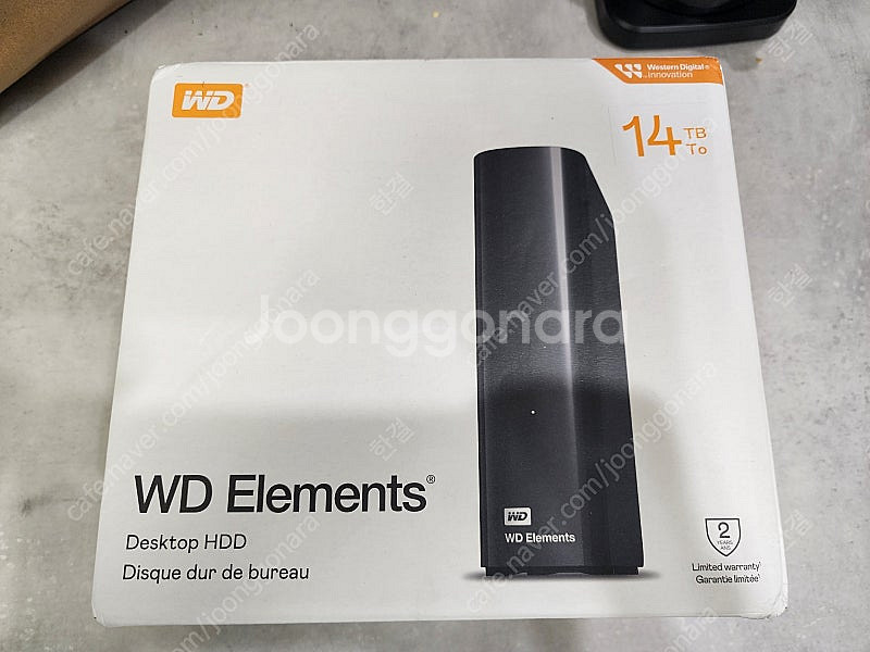 WD Elements 14tb 외장하드(미개봉)--0