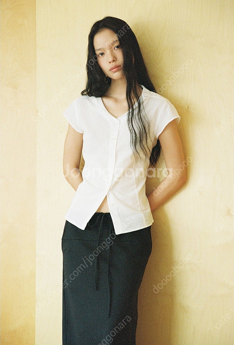 (택달린 새상품) ged airy soft blouse...--0