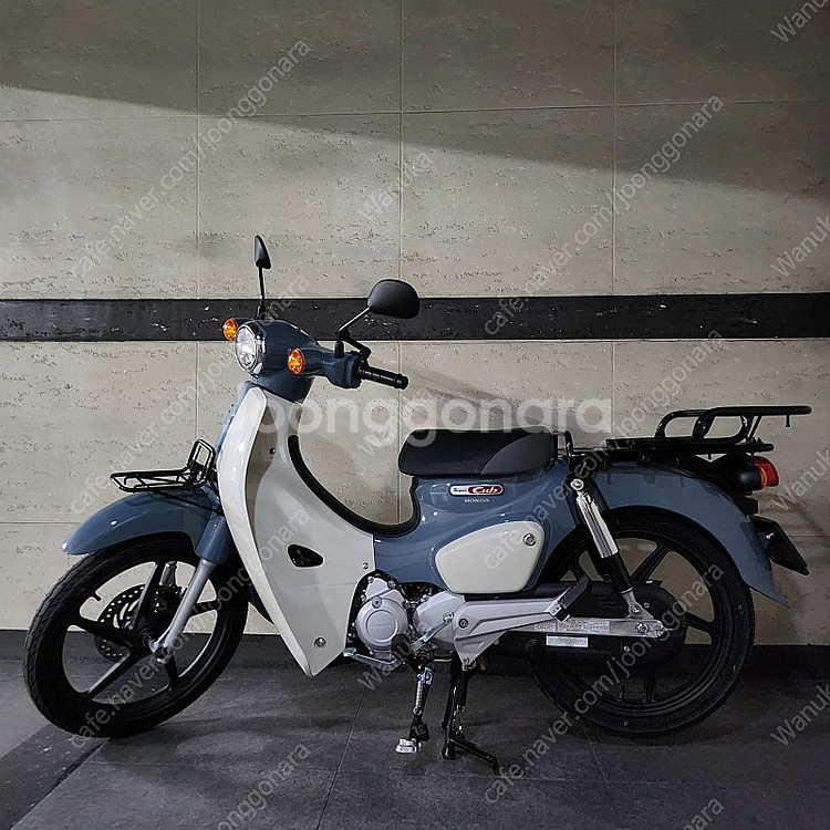 슈퍼커브 펄 그레이 666km 24년식 HONDA 혼다...--4