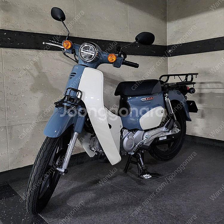 슈퍼커브 펄 그레이 666km 24년식 HONDA 혼다...--5